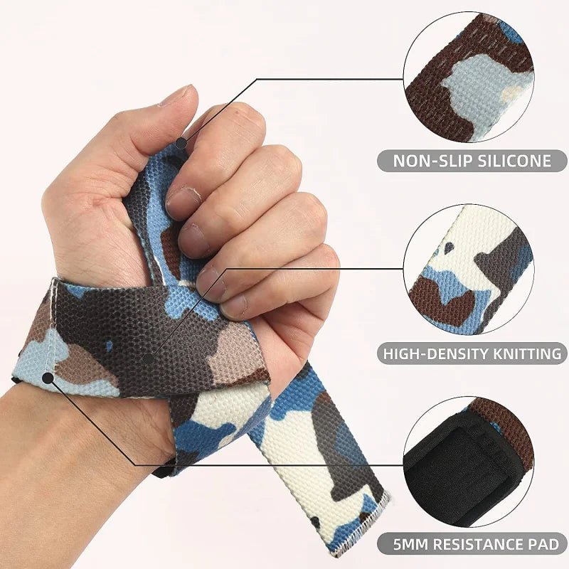 "Weightlifting Wrist Straps – Adjustable Non - Slip Strength Training Lifting Support Bands for Gym & Fitness by Relux.Store" - RELUX.STORE