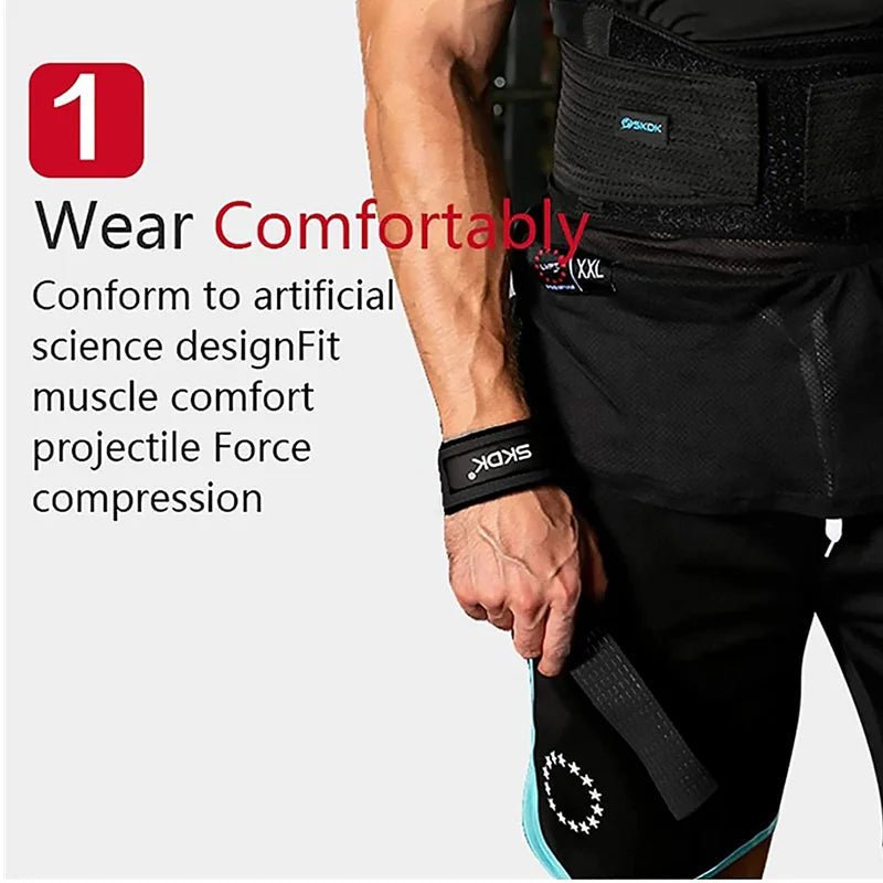 "Weightlifting Wrist Straps – Adjustable Non - Slip Strength Training Lifting Support Bands for Gym & Fitness by Relux.Store" - RELUX.STORE