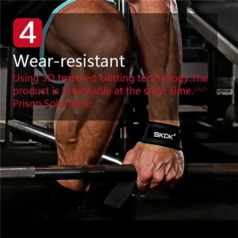 "Weightlifting Wrist Straps – Adjustable Non - Slip Strength Training Lifting Support Bands for Gym & Fitness by Relux.Store" - RELUX.STORE