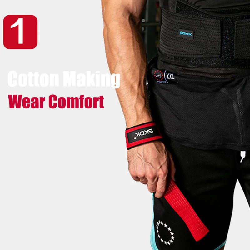 "Weightlifting Wrist Straps – Adjustable Non - Slip Strength Training Lifting Support Bands for Gym & Fitness by Relux.Store" - RELUX.STORE