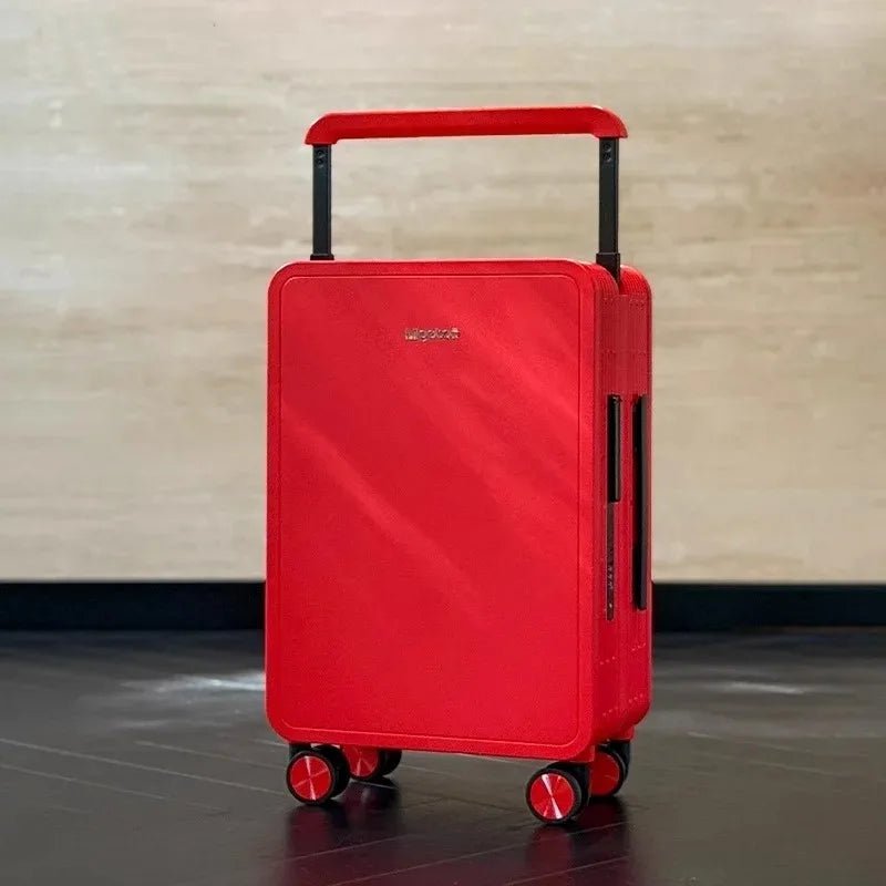 Wide Handlebar Travel Balance Trolley Suitcase with 360° Spinner Wheel TSA Lock Rolling Luggage High - quality Durable PC Material - RELUX.STOREWide Handlebar Travel Balance Trolley Suitcase with 360° Spinner Wheel TSA Lock Rolling Luggage High - quality Durable PC Material