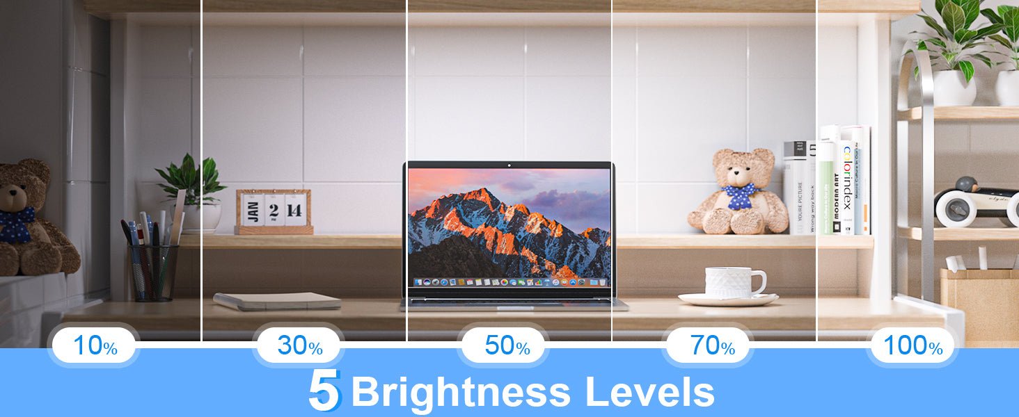 "WILLED 5W Dimmable Night Light – 3 - Color Adjustable Makeup Light, 2500mAh Rechargeable LED for Closet, Bedside, Desk & Under Cabinet" - RELUX.STORE