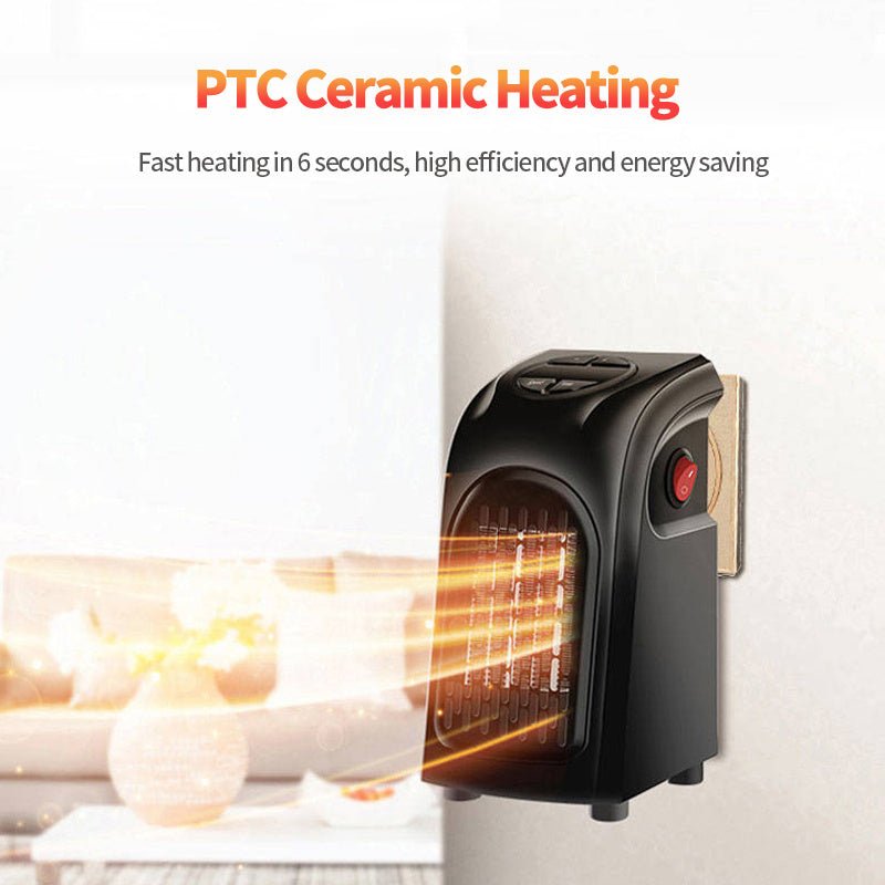 Winter Air Heater Fan Heater Electric Home Heaters Mini Room Air Wall Heater Ceramic Heating Warmer Fan For Home Office Camping - RELUX.STORE