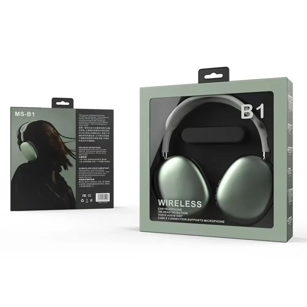 Wireless Bluetooth 5.3 Headset – Outdoor Sports & Gaming Headphones with Noise Cancelling, 3D Hi - Fi Sound & Wireless Earbuds - RELUX.STORE