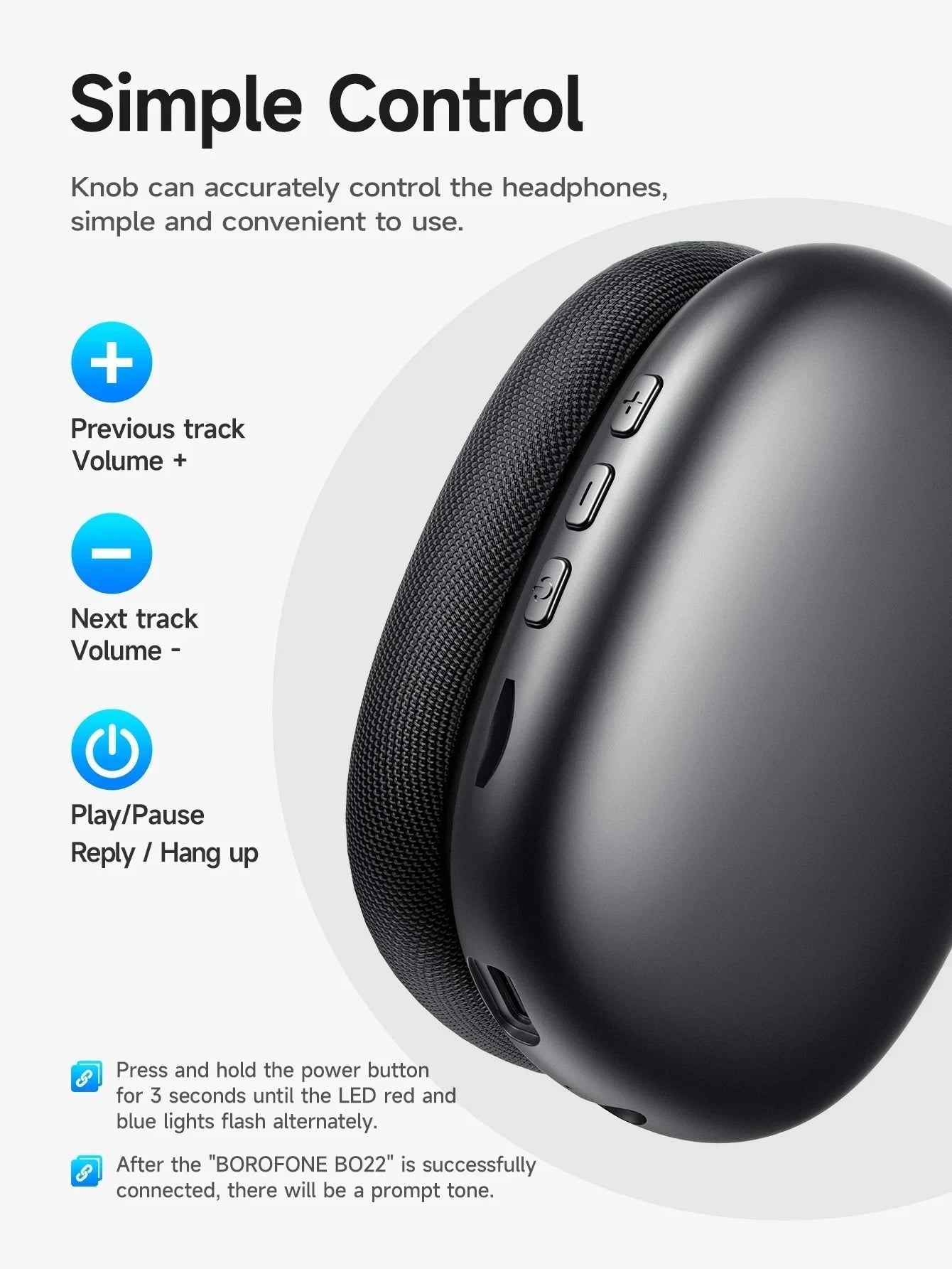 Wireless Bluetooth 5.3 Headset – Outdoor Sports & Gaming Headphones with Noise Cancelling, 3D Hi - Fi Sound & Wireless Earbuds - RELUX.STORE