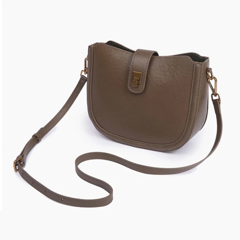 Women‘s Cowhide Genuine Leather Shoulder Bag Ladies Soft Natural Cow Leather Handbag Female Fashion Luxury Design Crossbody Bags - RELUX.STORE