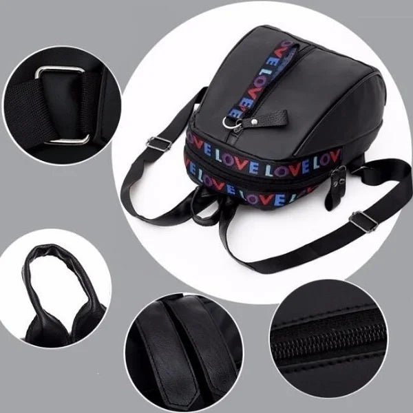 Women’s Fashion LOVE Backpack – Casual Shoulder Bag & School Backpack for Daily Use - RELUX.STORE