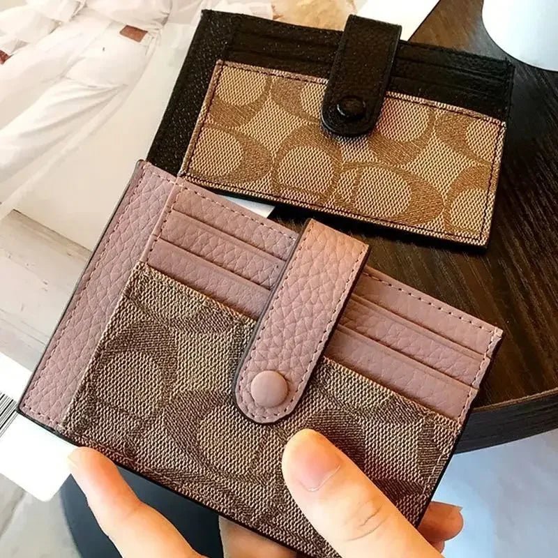 “Women’s Small Wallet – Short Fold Card Holder & Coin Purse | Anti - Degaussing ID & Driver’s License Card Holder for Ladies” - RELUX.STORE