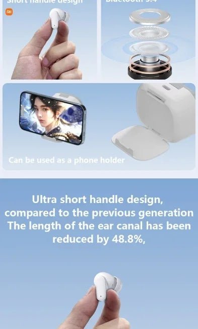 Xiaomi Auricular Wireless Bluetooth Earphones – In - Ear Noise Reduction, Sports Waterproof Headset with Long Battery Life for Android, iOS & PC - RELUX.STORE