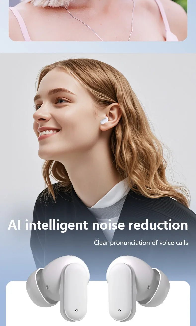 Xiaomi Auricular Wireless Bluetooth Earphones – In - Ear Noise Reduction, Sports Waterproof Headset with Long Battery Life for Android, iOS & PC - RELUX.STORE