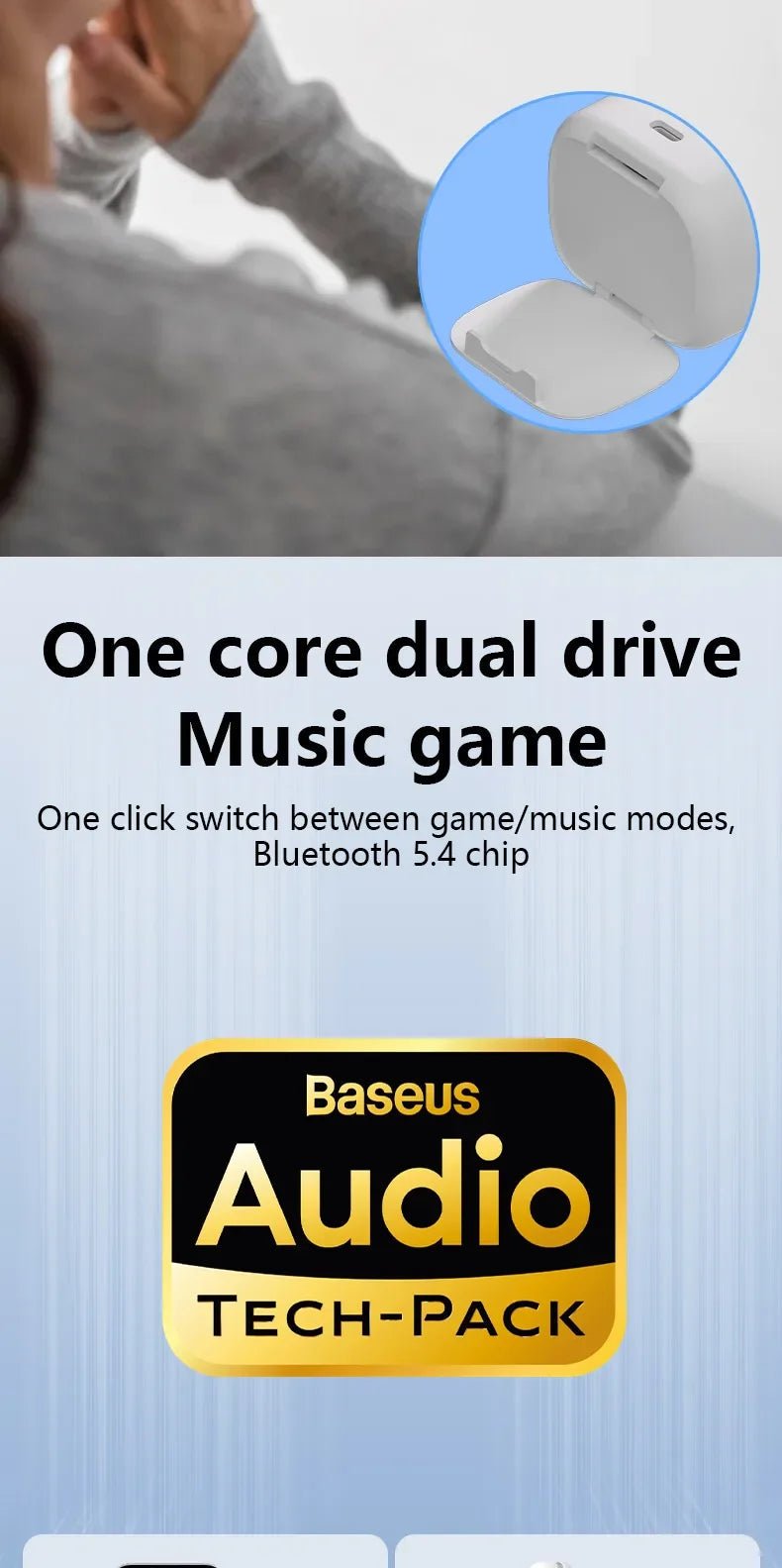 Xiaomi Auricular Wireless Bluetooth Earphones – In - Ear Noise Reduction, Sports Waterproof Headset with Long Battery Life for Android, iOS & PC - RELUX.STORE