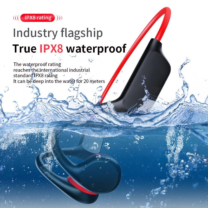 Xiaomi Bone Conduction Wireless Headset – Bluetooth 5.3 Waterproof Swimming Headphones with 32GB Storage & Mic for Fitness - RELUX.STORE