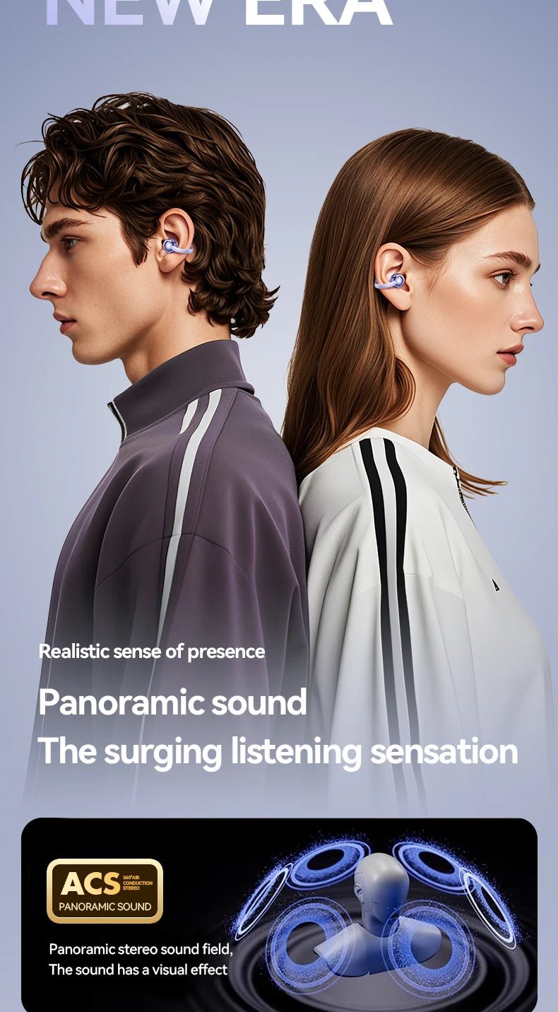 XIAOMI M91 Wireless Earbuds – Open - Ear Clip Sports Earphones with Bluetooth 5.4, ENC Noise Cancelling & Microphone - RELUX.STORE