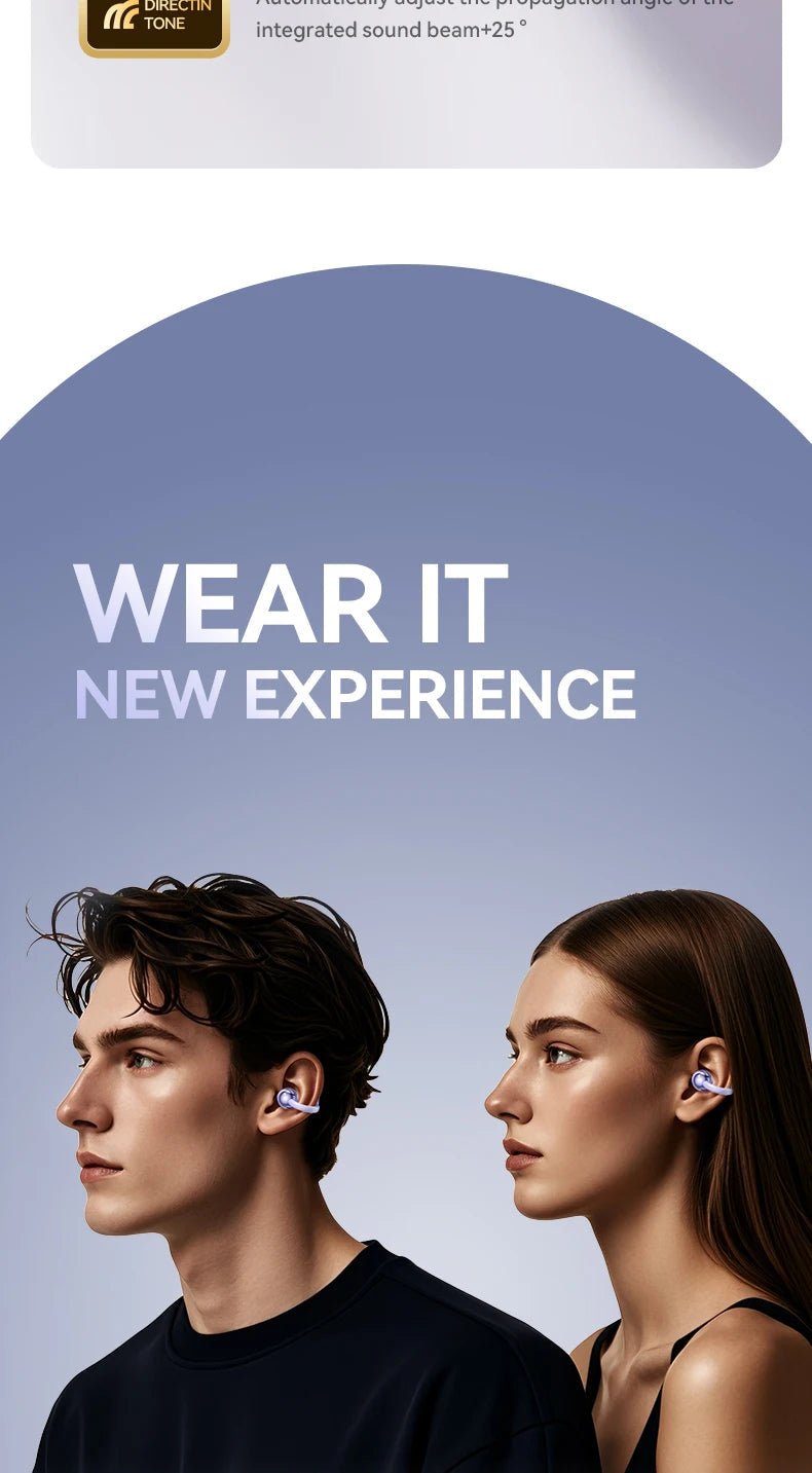 XIAOMI M91 Wireless Earbuds – Open - Ear Clip Sports Earphones with Bluetooth 5.4, ENC Noise Cancelling & Microphone - RELUX.STORE
