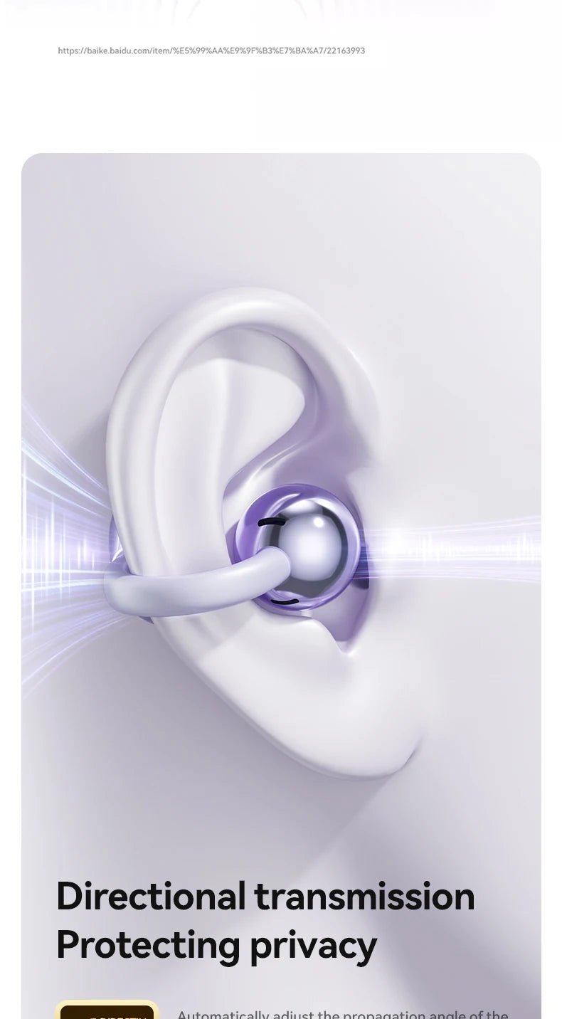 XIAOMI M91 Wireless Earbuds – Open - Ear Clip Sports Earphones with Bluetooth 5.4, ENC Noise Cancelling & Microphone - RELUX.STORE