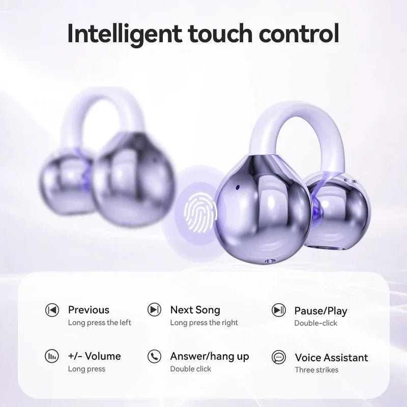 XIAOMI M91 Wireless Earbuds – Open - Ear Clip Sports Earphones with Bluetooth 5.4, ENC Noise Cancelling & Microphone - RELUX.STORE