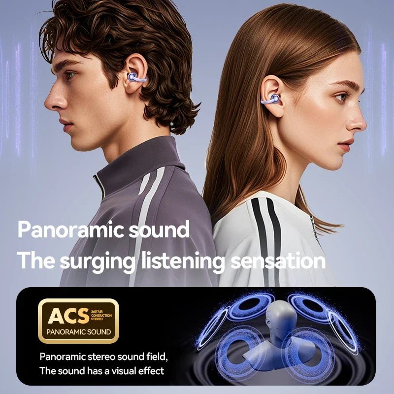XIAOMI M91 Wireless Earbuds – Open - Ear Clip Sports Earphones with Bluetooth 5.4, ENC Noise Cancelling & Microphone - RELUX.STORE