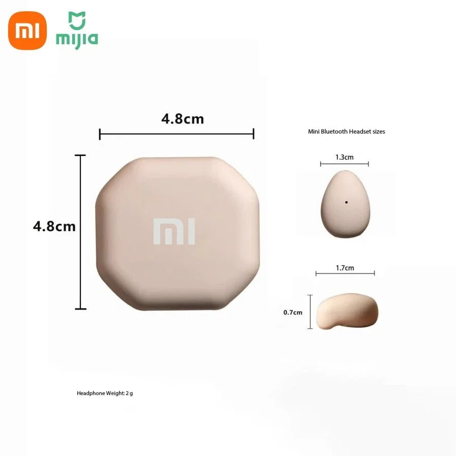 Xiaomi Mini Wireless In - Ear Sleep MY001 – Bluetooth 5.3 Earphones with HD Sound, Noise Reduction & Invisible Design - RELUX.STORE