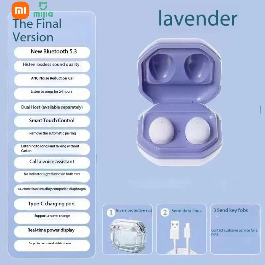 Xiaomi Mini Wireless In - Ear Sleep MY001 – Bluetooth 5.3 Earphones with HD Sound, Noise Reduction & Invisible Design - RELUX.STORE
