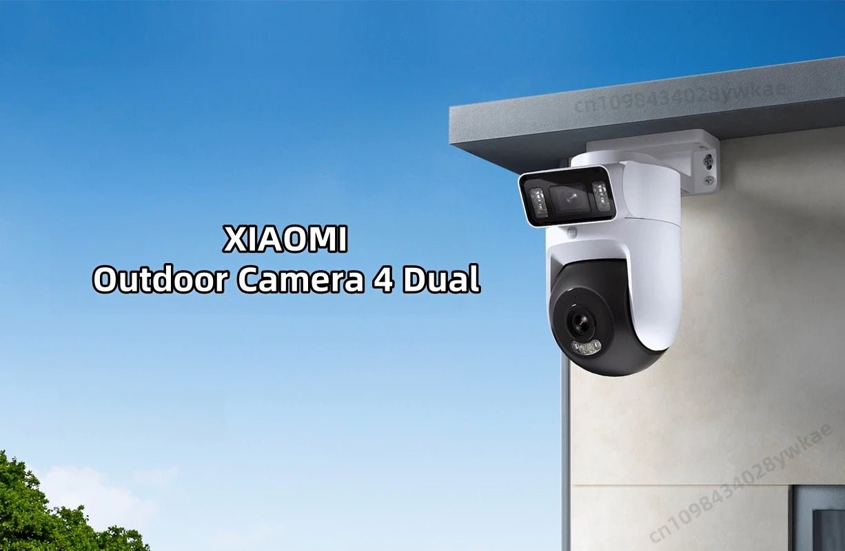 Xiaomi Outdoor Camera 4 Dual - Lens 3K – 360° PTZ, AI Human Detection, IP66 Waterproof, Color Night Vision, Remote Monitoring - RELUX.STORE
