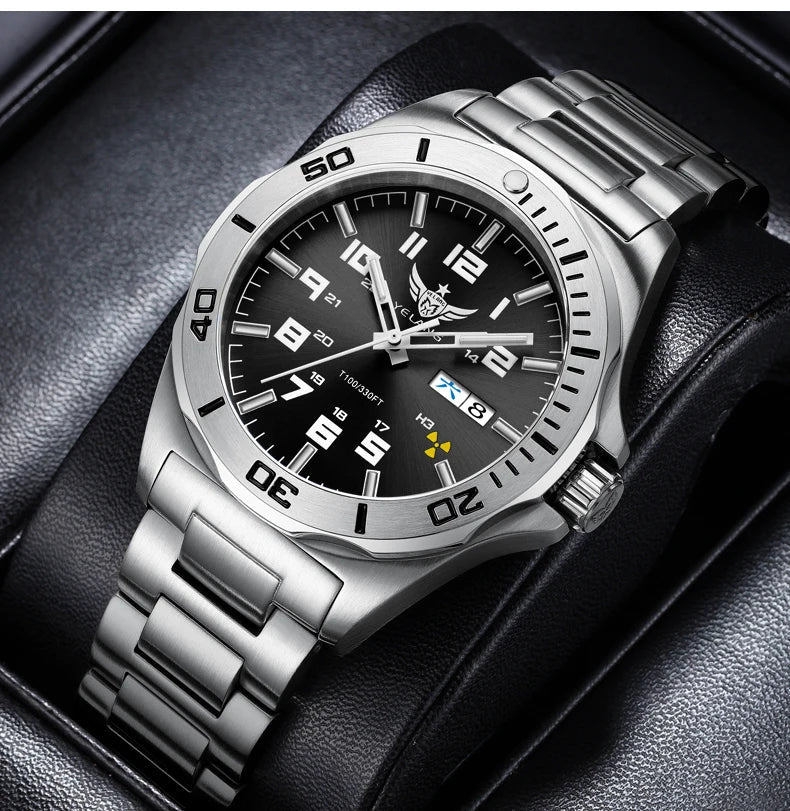 Yelang V1019 Brand 44MM Men Watch NH36 100M PROFESSIONAL WATERPROOF Deep Diving Mechanical Automatic Watch Sapphire Lens Reloj - RELUX.STORE