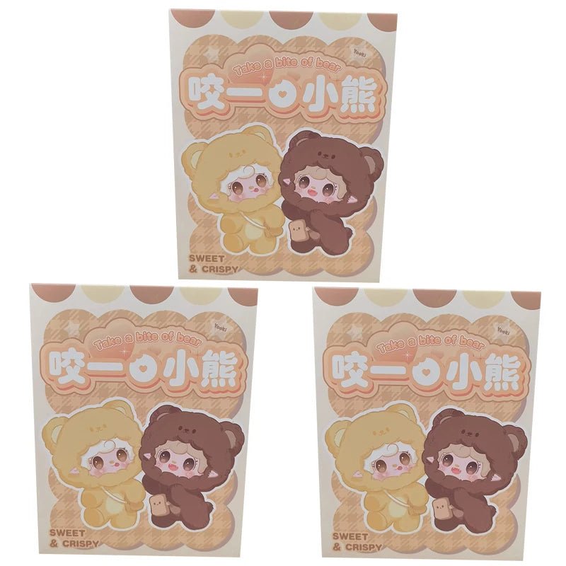 "Yooki 4th Gen Blind Box β Take A Bit Small Bear Plush Keychain & Backpack Pendant Mystery Doll Gift" π§Έπβ¨ - RELUX.STORE