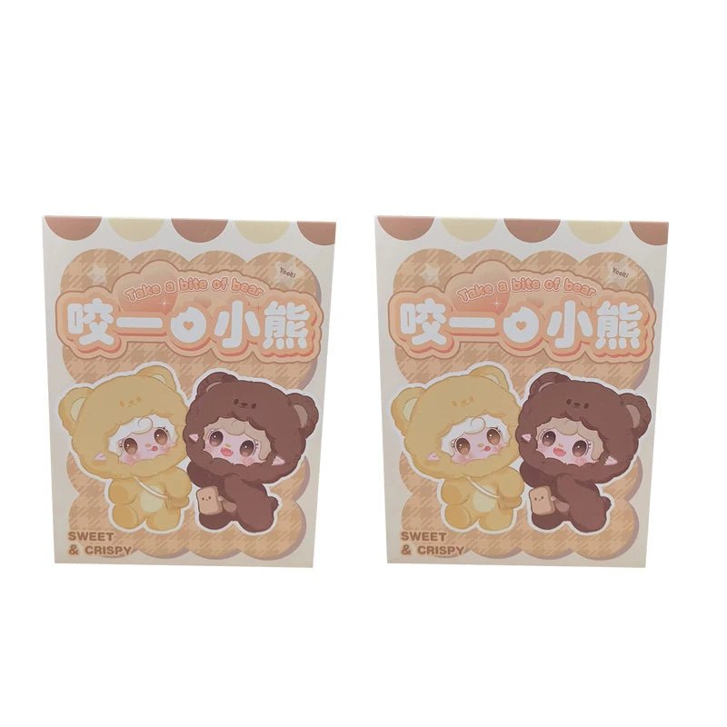 "Yooki 4th Gen Blind Box β Take A Bit Small Bear Plush Keychain & Backpack Pendant Mystery Doll Gift" π§Έπβ¨ - RELUX.STORE