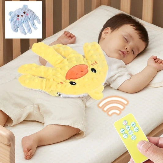 0 - 3Y Electric Baby Soothing Palm Hand Automatic Patting Sleep Companion Beater Sleeping Aid Pillow soother Toys for Calming Baby - RELUX.STORE0 - 3Y Electric Baby Soothing Palm Hand Automatic Patting Sleep Companion Beater Sleeping Aid Pillow soother Toys for Calming Baby