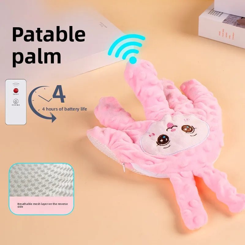 0 - 3Y Electric Baby Soothing Palm Hand Automatic Patting Sleep Companion Beater Sleeping Aid Pillow soother Toys for Calming Baby - RELUX.STORE0 - 3Y Electric Baby Soothing Palm Hand Automatic Patting Sleep Companion Beater Sleeping Aid Pillow soother Toys for Calming Baby