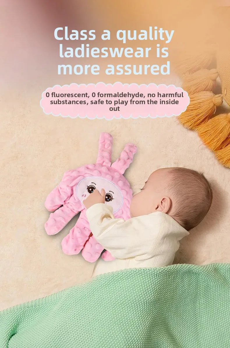 0 - 3Y Electric Baby Soothing Palm Hand Automatic Patting Sleep Companion Beater Sleeping Aid Pillow soother Toys for Calming Baby - RELUX.STORE0 - 3Y Electric Baby Soothing Palm Hand Automatic Patting Sleep Companion Beater Sleeping Aid Pillow soother Toys for Calming Baby