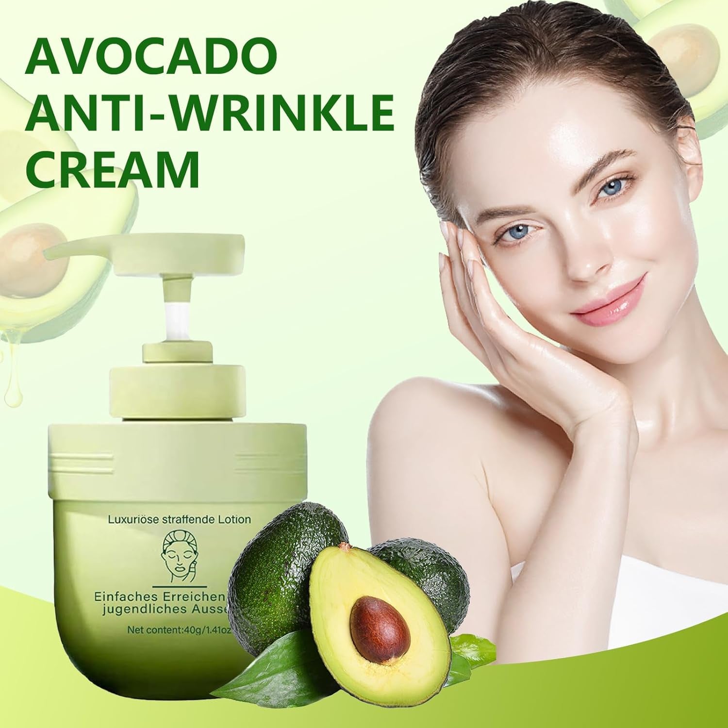 2 PCS Luxurious Collagen Firming Cream, Collagen Body Firming Anti-Wrinkle Cream for All Skin Types