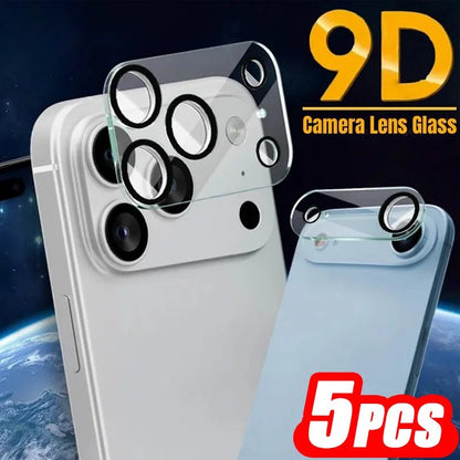"1 - 5 PCS HD Clear Camera Lens Glass for iPhone 17 / 17 Pro Max / 17 Air / 16 / 16 Plus – Anti - Scratch Back Lens Protector" - RELUX.STORE