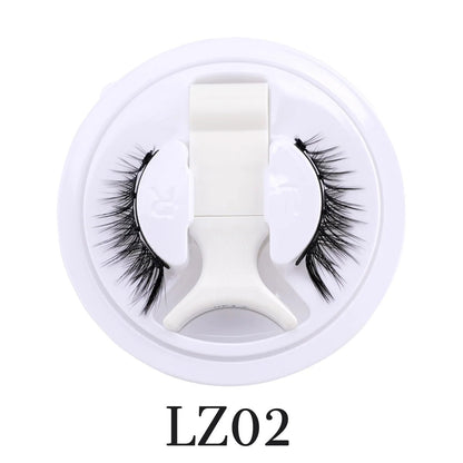 1 Pair Reusable Magnetic Eyelashes Tweezers Set Faux Mink Lashes Handmade 3D Natural False Eyelashes and Magnetic Tweezers Set - RELUX.STORE