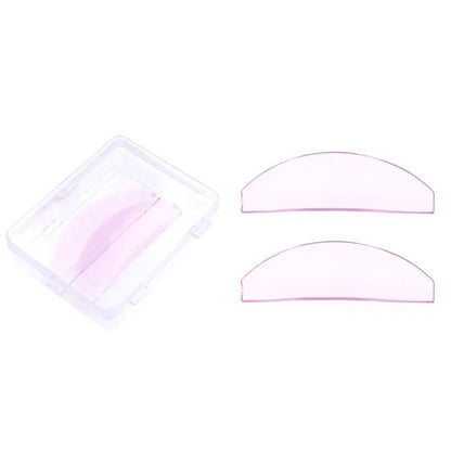 1 Pair Silicone Lash Perm Pads Softening Lifting Lashes Rods Shield Self - adhesive 3D Eyelash Curler Accessories Makeup Tools - RELUX.STORE