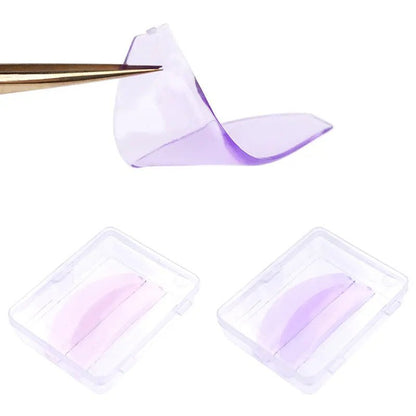 1 Pair Silicone Lash Perm Pads Softening Lifting Lashes Rods Shield Self - adhesive 3D Eyelash Curler Accessories Makeup Tools - RELUX.STORE