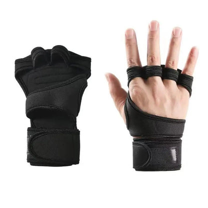 "1 Pair Training Sport Gloves – Workout & Weightlifting Hand, Wrist & Palm Protector for Men & Women Gym Fitness by Relux.Store" - RELUX.STORE