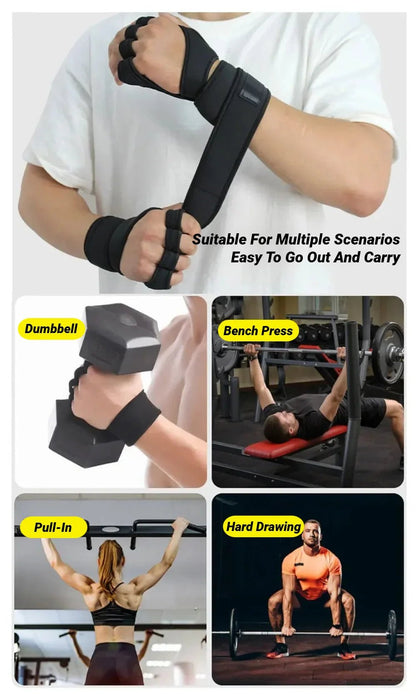 "1 Pair Training Sport Gloves – Workout & Weightlifting Hand, Wrist & Palm Protector for Men & Women Gym Fitness by Relux.Store" - RELUX.STORE