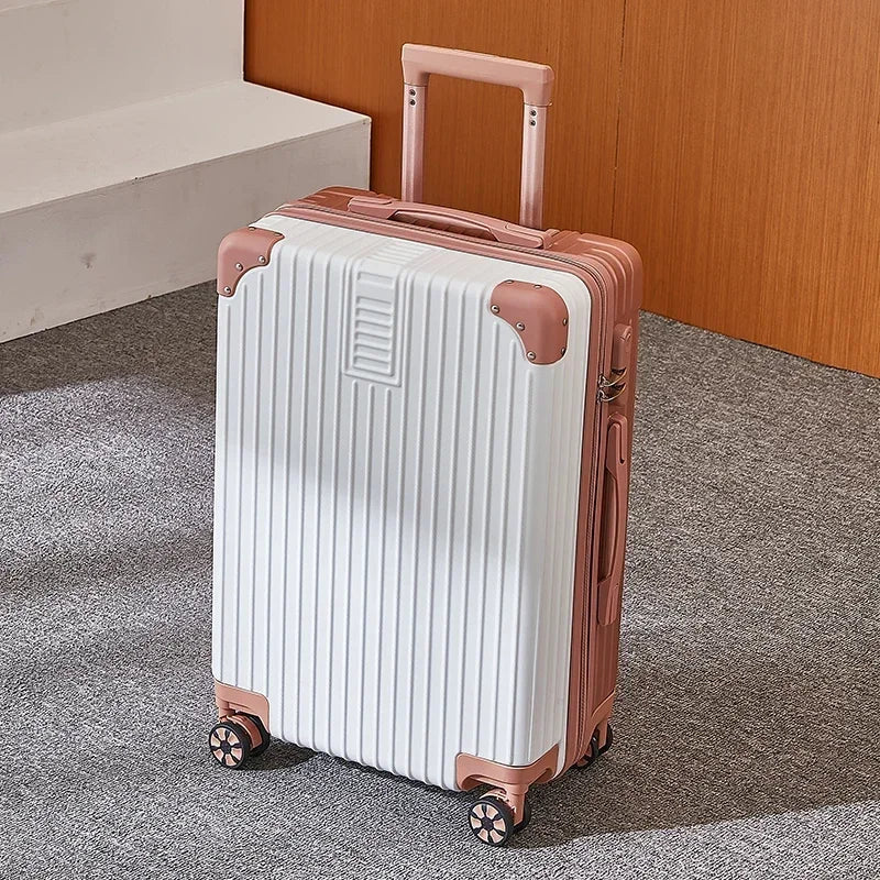 100% Aluminum Magnesium Alloy Travel Luggage Trolley Luggage 20 22 24 26 28 Inch Trolley Luggage Carry - On Luggage With Cup Holde - RELUX.STORE100% Aluminum Magnesium Alloy Travel Luggage Trolley Luggage 20 22 24 26 28 Inch Trolley Luggage Carry - On Luggage With Cup Holde