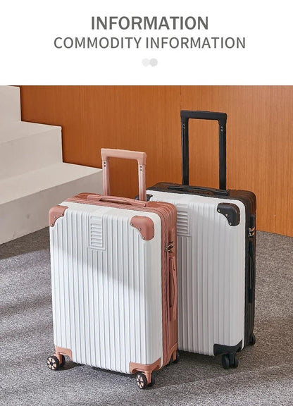 100% Aluminum Magnesium Alloy Travel Luggage Trolley Luggage 20 22 24 26 28 Inch Trolley Luggage Carry - On Luggage With Cup Holde - RELUX.STORE100% Aluminum Magnesium Alloy Travel Luggage Trolley Luggage 20 22 24 26 28 Inch Trolley Luggage Carry - On Luggage With Cup Holde