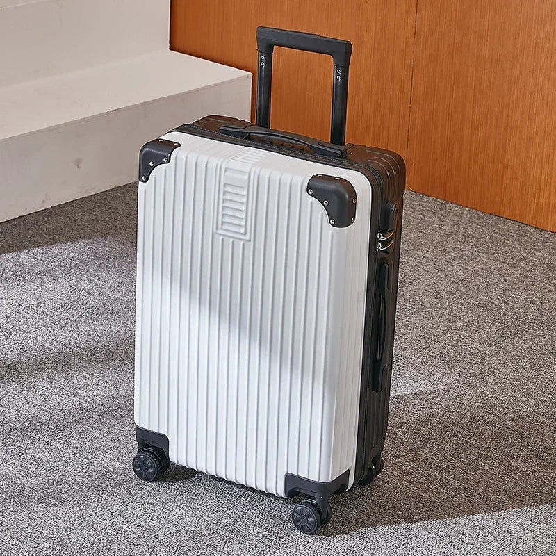 100% Aluminum Magnesium Alloy Travel Luggage Trolley Luggage 20 22 24 26 28 Inch Trolley Luggage Carry - On Luggage With Cup Holde - RELUX.STORE100% Aluminum Magnesium Alloy Travel Luggage Trolley Luggage 20 22 24 26 28 Inch Trolley Luggage Carry - On Luggage With Cup Holde