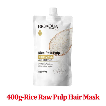 10/30/50/100/400g Magical Keratin Hair Mask 5 Seconds Repair Damaged Frizzy Hair Soft Smooth Shiny Rice Moisturizing Hair Care - RELUX.STORE