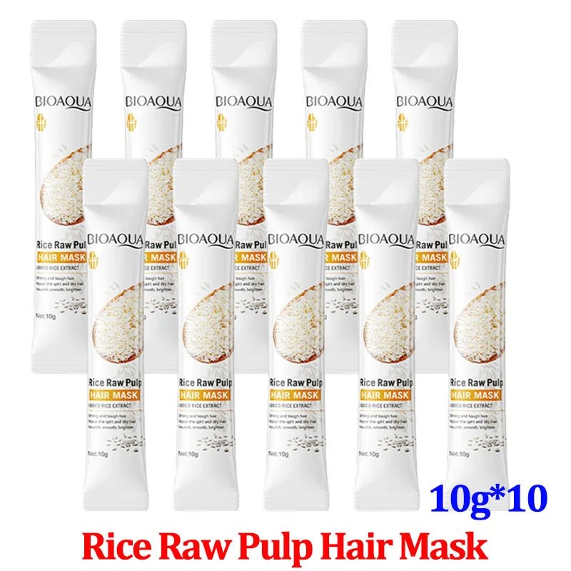 10/30/50/100/400g Magical Keratin Hair Mask 5 Seconds Repair Damaged Frizzy Hair Soft Smooth Shiny Rice Moisturizing Hair Care - RELUX.STORE