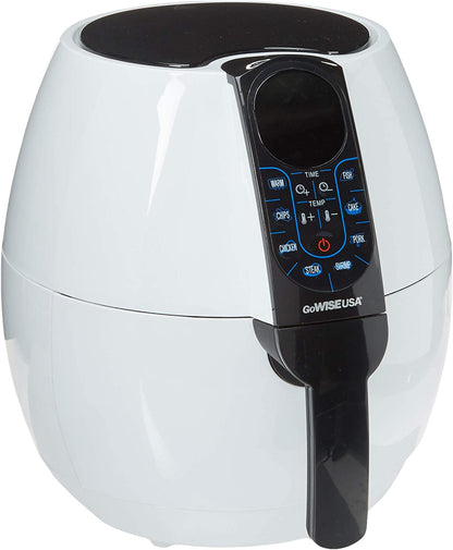 USA 3.7-Quart Programmable Air Fryer with 8 Cook Presets, GW22638 - Black