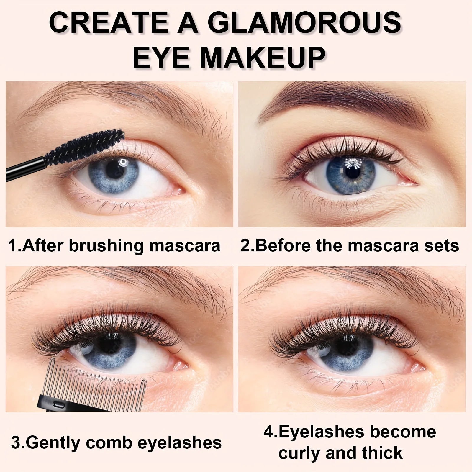 11/16PCS Eyelash Curler with 10pcs Replacement Pads Women Professional Eyelashes Curling Tweezers Clips Lasting Eye Makeup Tools - RELUX.STORE