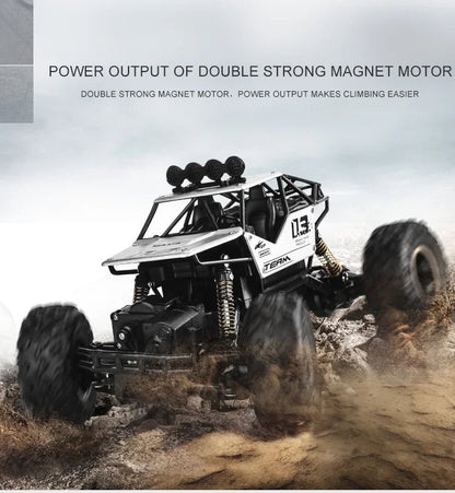 “1:12/1:16 RC Off - Road Truck – Remote Control 4WD Monster Truck with Metal Shell & LED Headlights, All - Terrain Offroad Car Toy for Kids” - RELUX.STORE
