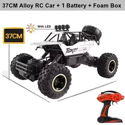 “1:12/1:16 RC Off - Road Truck – Remote Control 4WD Monster Truck with Metal Shell & LED Headlights, All - Terrain Offroad Car Toy for Kids” - RELUX.STORE