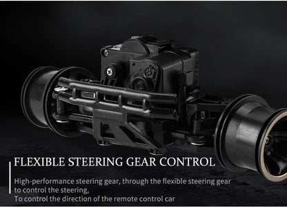 “1:12/1:16 RC Off - Road Truck – Remote Control 4WD Monster Truck with Metal Shell & LED Headlights, All - Terrain Offroad Car Toy for Kids” - RELUX.STORE