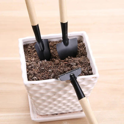 1/1.5l Long Spout Watering Can With Gardening Shovel Set Garden Irrigation Spraying Pot For Indoor Outdoor Plants Flower Office - RELUX.STORE