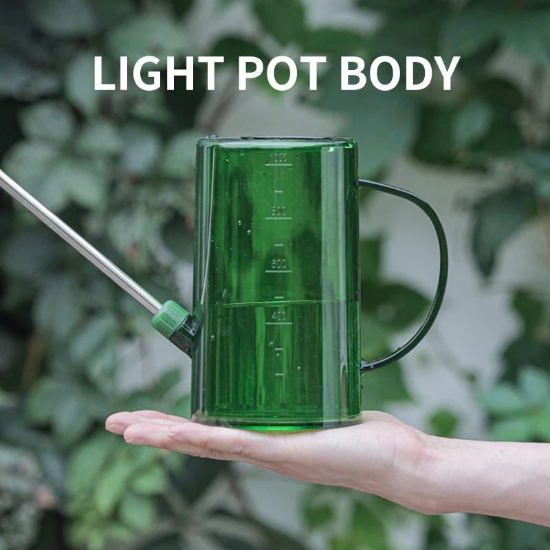 1/1.5l Long Spout Watering Can With Gardening Shovel Set Garden Irrigation Spraying Pot For Indoor Outdoor Plants Flower Office - RELUX.STORE