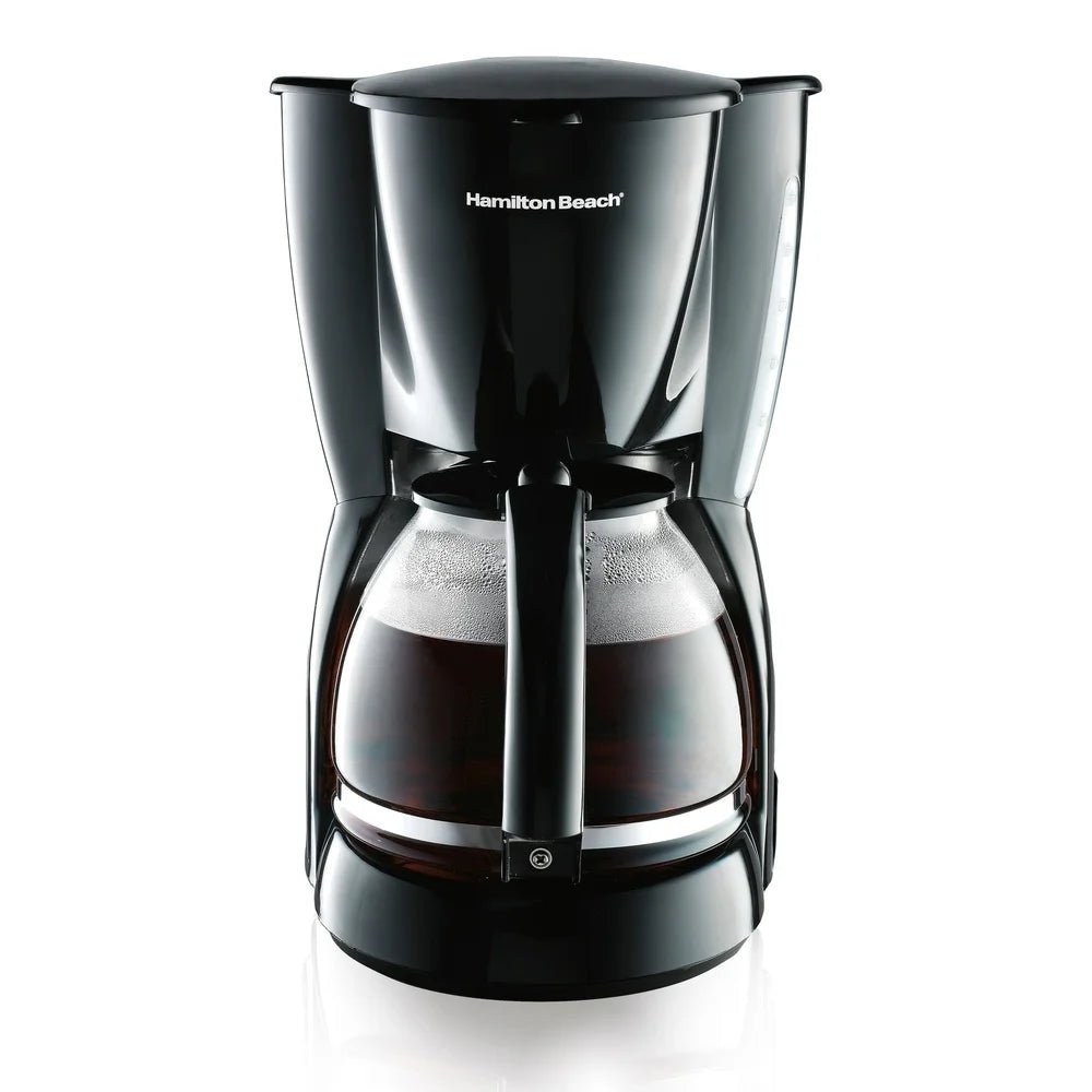12 Cup Coffee Maker Automatic Shut - Off Water Level Indicator Easy Brew Programmable Coffee Machine Kitchen Appliance - RELUX.STORE